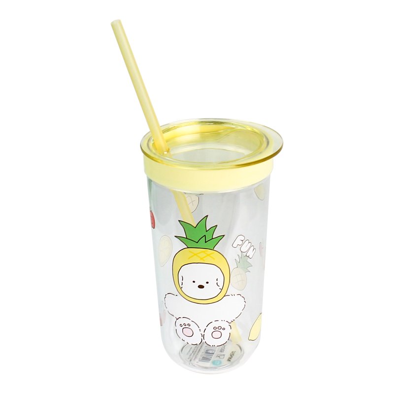 提環搖搖塑料杯840ml